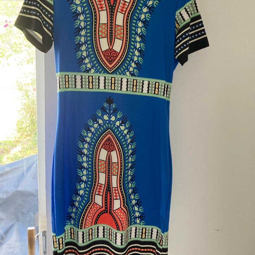 Donated to Women in Distress store Printed dress